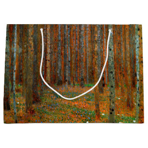 Gustav Klimt - Tannenwald Pine Forest Groot Cadeauzakje