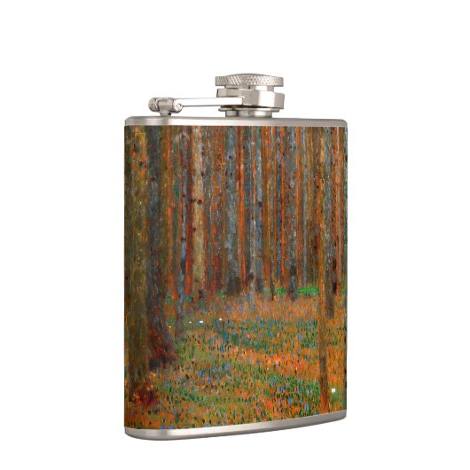 Gustav Klimt - Tannenwald Pine Forest Heupfles (Rechts)