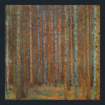 Gustav Klimt - Tannenwald Pine Forest Imitatie Canvas Print<br><div class="desc">Fir Forest / Tannenwald Pine Forest - Gustav Klimt,  Oil on Canvas,  1902</div>