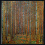 Gustav Klimt - Tannenwald Pine Forest Katoenen Servet<br><div class="desc">Fir Forest / Tannenwald Pine Forest - Gustav Klimt,  Oil on Canvas,  1902</div>