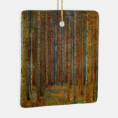 Gustav Klimt - Tannenwald Pine Forest Keramisch Ornament (Rechts)