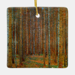 Gustav Klimt - Tannenwald Pine Forest Keramisch Ornament