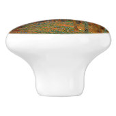 Gustav Klimt - Tannenwald Pine Forest Keramische Knop (Zijkant)