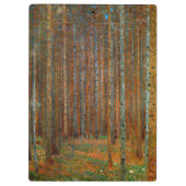 Gustav Klimt - Tannenwald Pine Forest Klembord (Achterkant)