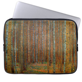 Gustav Klimt - Tannenwald Pine Forest Laptop Sleeve