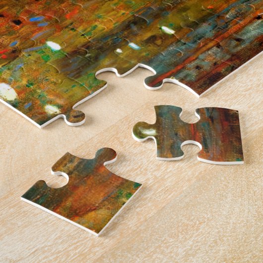 Gustav Klimt - Tannenwald Pine Forest Legpuzzel (Zijkant)