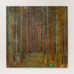 Gustav Klimt - Tannenwald Pine Forest Legpuzzel<br><div class="desc">Fir Forest / Tannenwald Pine Forest - Gustav Klimt,  Oil on Canvas,  1902</div>