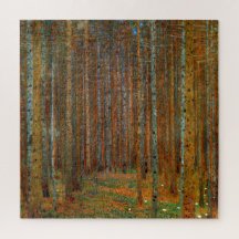 Gustav Klimt - Tannenwald Pine Forest