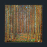Gustav Klimt - Tannenwald Pine Forest Magneet<br><div class="desc">Fir Forest / Tannenwald Pine Forest - Gustav Klimt,  Oil on Canvas,  1902</div>