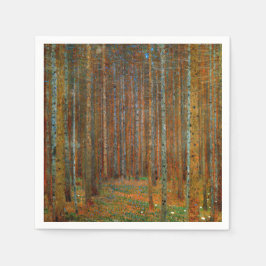 Gustav Klimt - Tannenwald Pine Forest Servet