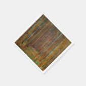 Gustav Klimt - Tannenwald Pine Forest Servet (Hoek)