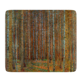 Gustav Klimt - Tannenwald Pine Forest Snijplank