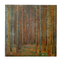 Gustav Klimt - Tannenwald Pine Forest
