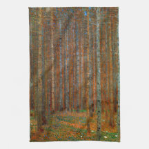 Gustav Klimt - Tannenwald Pine Forest
