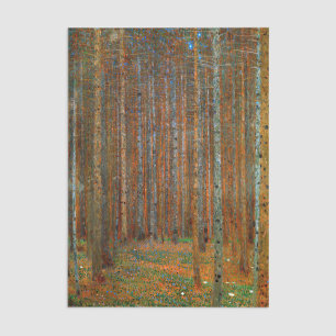 Gustav Klimt - Tannenwald Pine Forest Tissuepapier