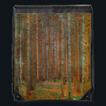 Gustav Klimt - Tannenwald Pine Forest Trekkoord Rugzakje<br><div class="desc">Fir Forest / Tannenwald Pine Forest - Gustav Klimt,  Oil on Canvas,  1902</div>