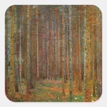 Gustav Klimt - Tannenwald Pine Forest