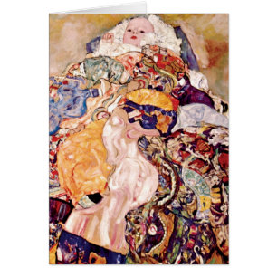 Gustav Klimt - The Baby Cradle - Newborn