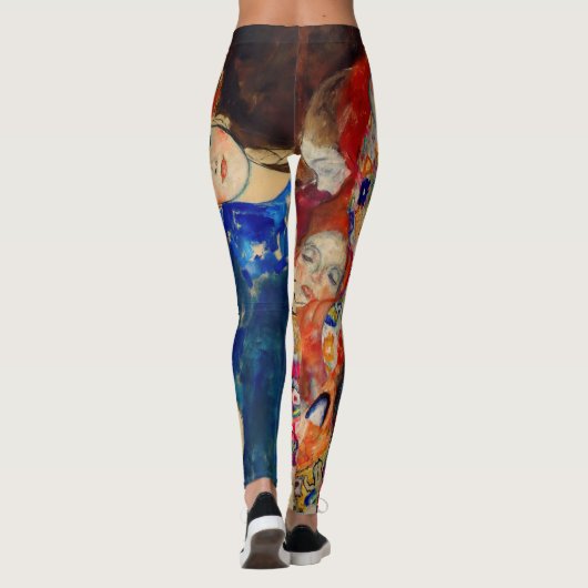 Gustav Klimt - The Bride (onafgewerkt) Leggings (Achterkant)