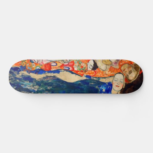 Gustav Klimt - The Bride (onafgewerkt) Persoonlijk Skateboard (Horizontaal)