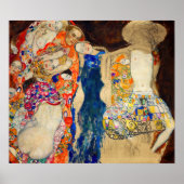 Gustav Klimt - The Bride (onafgewerkt) Poster (Voorkant)