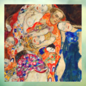 Gustav Klimt - The Bride (onafgewerkt) Raamsticker (Vel 3)