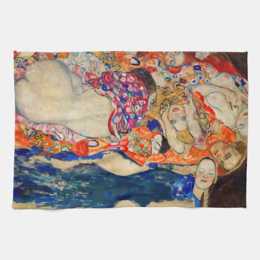 Gustav Klimt - The Bride (onafgewerkt) Theedoek (Horizontaal)