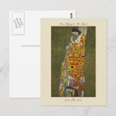 Gustav Klimt The Hope II 1907-1908 Postcard Briefkaart (Voorkant / Achterkant)