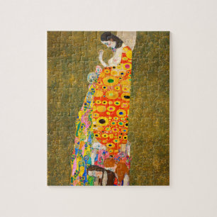 Gustav Klimt The Hope II, Die Hoffnung II Legpuzzel