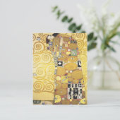 Gustav Klimt - The Hug - Classic Artwork Briefkaart (Staand voorkant)