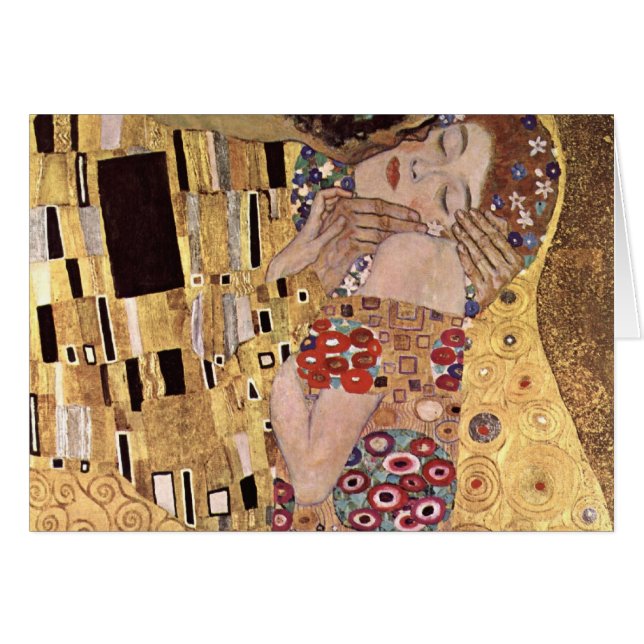 Gustav Klimt ~ the Kiss (Voorkant Horizontaal)