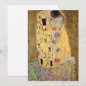 Gustav Klimt | The Kiss, 1907-08 Bedankkaart (Voorkant / Achterkant)
