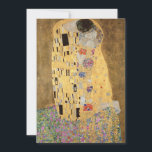 Gustav Klimt | The Kiss, 1907-08 Bedankkaart<br><div class="desc">The Kiss,  1907-08 | door Gustav Klimt | Art Location: Osterreichische Galerie Belvedere,  Wenen,  Oostenrijk | Oostenrijkse artiest | Collectie Afbeelding nummer: XAM601</div>