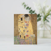 Gustav Klimt | The Kiss, 1907-08 Briefkaart (Staand voorkant)