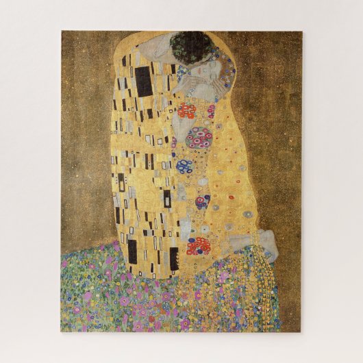 Gustav Klimt | The Kiss, 1907-08 Legpuzzel (Verticaal)