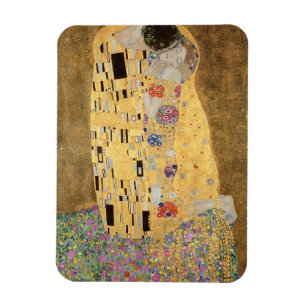Gustav Klimt   The Kiss, 1907-08 Magneet