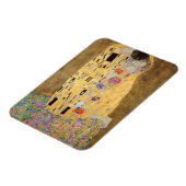 Gustav Klimt | The Kiss, 1907-08 Magneet (Linkerzijde)