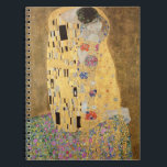 Gustav Klimt | The Kiss, 1907-08 Notitieboek<br><div class="desc">The Kiss,  1907-08 | door Gustav Klimt | Art Location: Osterreichische Galerie Belvedere,  Wenen,  Oostenrijk | Oostenrijkse artiest | Collectie Afbeelding nummer: XAM601</div>