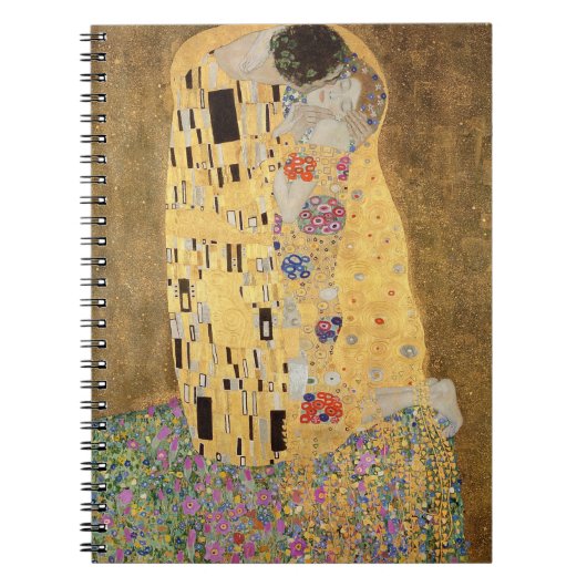 Gustav Klimt | The Kiss, 1907-08 Notitieboek (Voorkant)
