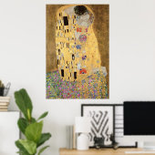Gustav Klimt | The Kiss, 1907-08 Poster (Thuiskantoor)