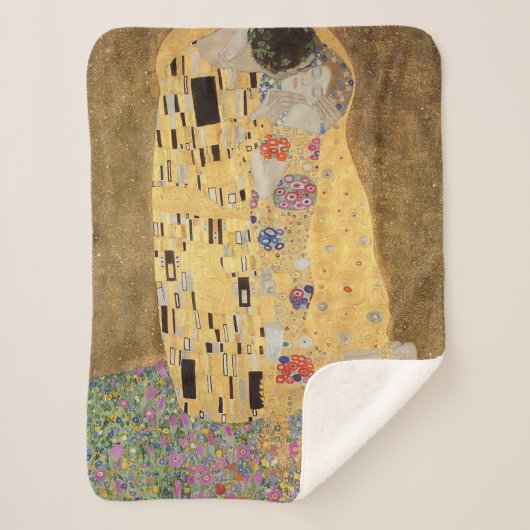 Gustav Klimt | The Kiss, 1907-08 Sherpa Deken (Voorkant)