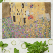 Gustav Klimt | The Kiss, 1907-08 Theedoek (Gevouwen)