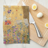 Gustav Klimt | The Kiss, 1907-08 Theedoek (Quarter Fold)