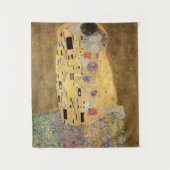Gustav Klimt | The Kiss, 1907-08 Wandkleed (Voorkant)