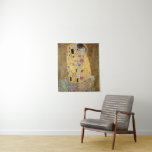 Gustav Klimt | The Kiss, 1907-08 Wandkleed<br><div class="desc">The Kiss,  1907-08 | door Gustav Klimt | Art Location: Osterreichische Galerie Belvedere,  Wenen,  Oostenrijk | Oostenrijkse artiest | Collectie Afbeelding nummer: XAM601</div>