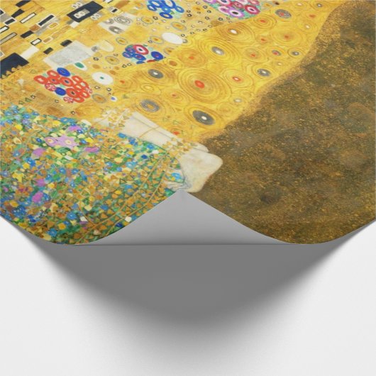 Gustav Klimt The Kiss  Art Nieuw schilderen Cadeaupapier (Hoek)