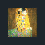 Gustav Klimt The Kiss  Art Nieuw schilderen Canvas Afdruk<br><div class="desc">Gustav Klimt The Kiss Art Nouveau Painting The Kiss (in het Duits: Der Kuss) werd tussen 1907 en 1908 geschilderd door de Oostenrijkse symbolistische schilder Gustav Klimt, het hoogtepunt van zijn Gouden Periode, toen hij een aantal werken in een soortgelijke geslepen stijl schilderde. Het schilderij wordt algemeen beschouwd als een...</div>