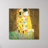 Gustav Klimt The Kiss  Art Nieuw schilderen Canvas Afdruk (Voorkant)