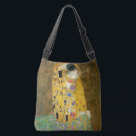 Gustav Klimt The Kiss  Art Nieuw schilderen Crossbody Tas<br><div class="desc">Gustav Klimt The Kiss Art Nouveau Painting The Kiss (in het Duits: Der Kuss) werd tussen 1907 en 1908 geschilderd door de Oostenrijkse symbolistische schilder Gustav Klimt, het hoogtepunt van zijn Gouden Periode, toen hij een aantal werken in een soortgelijke geslepen stijl schilderde. Het schilderij wordt algemeen beschouwd als een...</div>