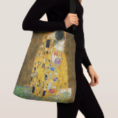 Gustav Klimt The Kiss  Art Nieuw schilderen Crossbody Tas (Dichtbij)